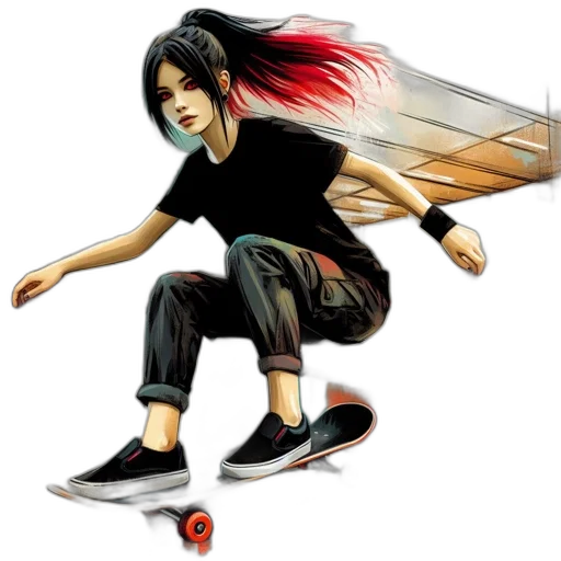 photorealistic, concept art, fantasy art, anime transparent PNG cut-out