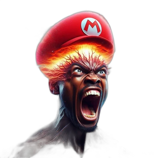 hat, face, hair, creature transparent PNG cut-out