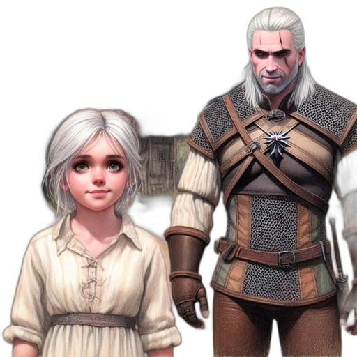 concept art, fantasy art, 3d render, comic book art transparent PNG cut-out