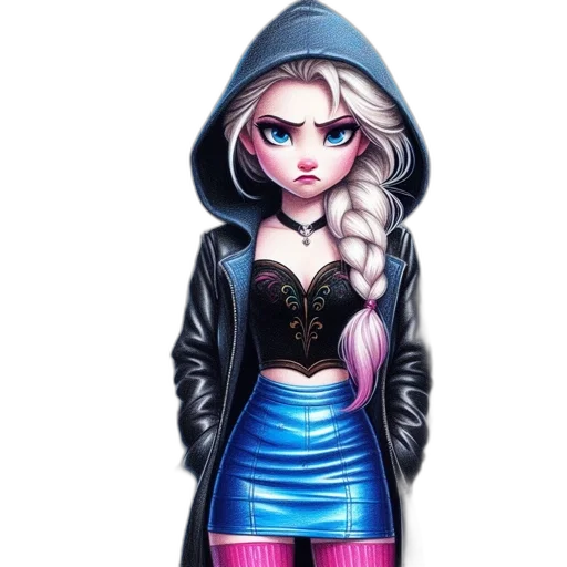 jacket, dress, concept art, cartoon transparent PNG cut-out