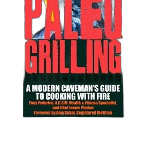 paleo, grilling, modern, caveman transparent PNG cut-out