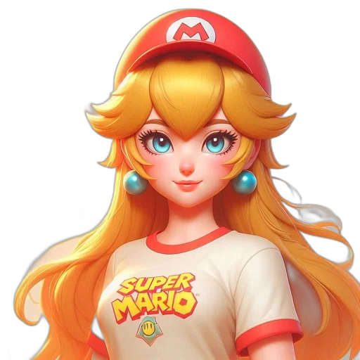 dress, face, staff, hat transparent PNG cut-out