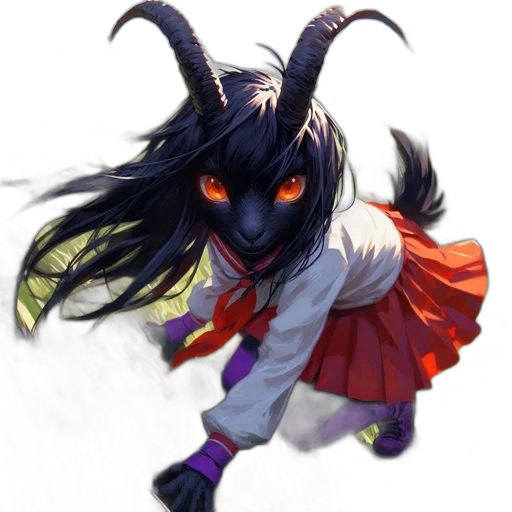 mask, creature, dragon, staff transparent PNG cut-out