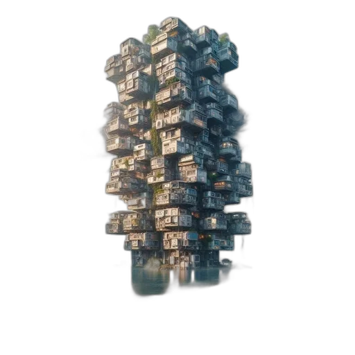 building, furniture, robot, crown transparent PNG cut-out