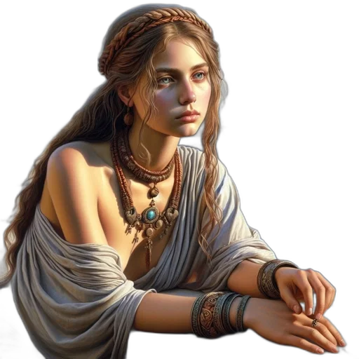 jewelry, dress, face, crown transparent PNG cut-out