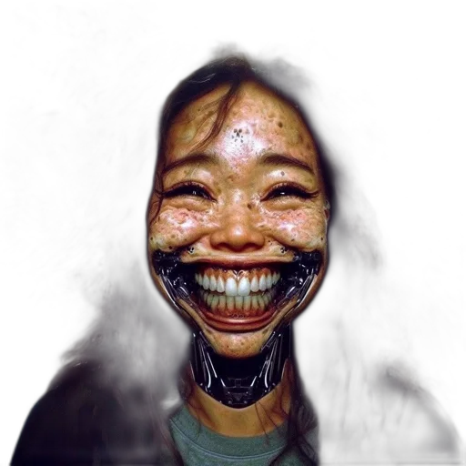 mask, face, creature, robot transparent PNG cut-out