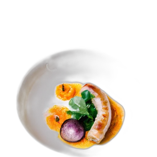 food, photorealistic, 3d render, elaborate transparent PNG cut-out