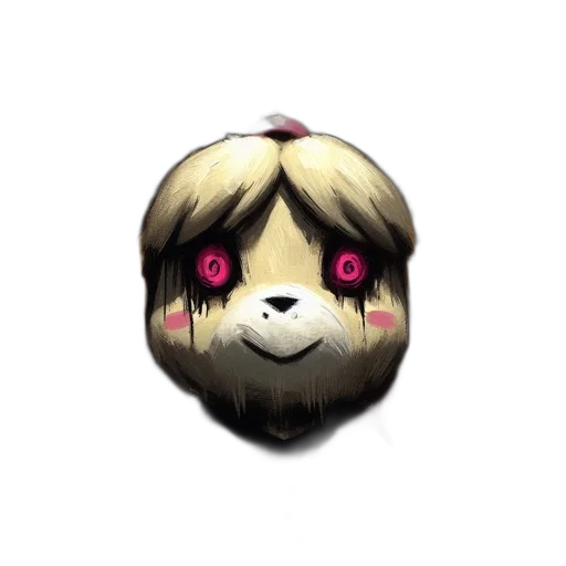 mask, creature, staff, animal transparent PNG cut-out