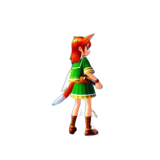 weapon, staff, sword, dress transparent PNG cut-out
