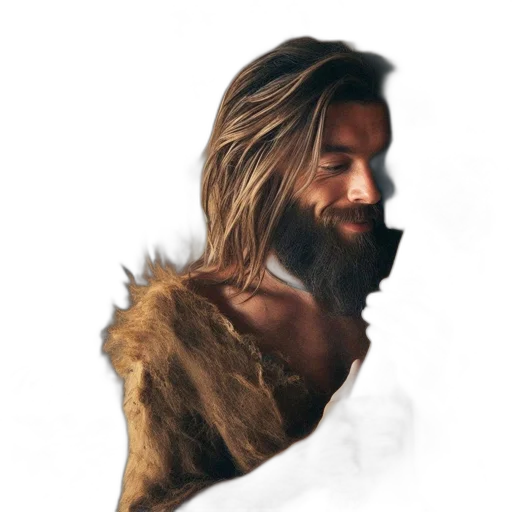 hair, animal, face, creature transparent PNG cut-out