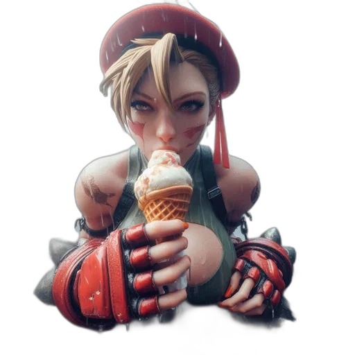 food, weapon, staff, face transparent PNG cut-out