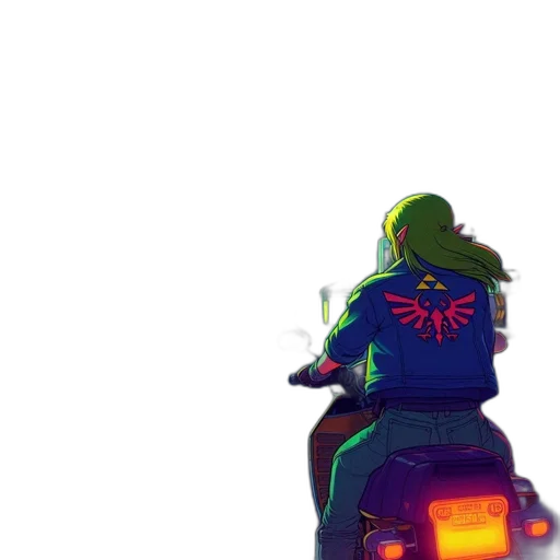 jacket, robot, weapon, mask transparent PNG cut-out