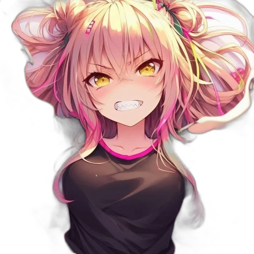 creature, face, dragon, hair transparent PNG cut-out