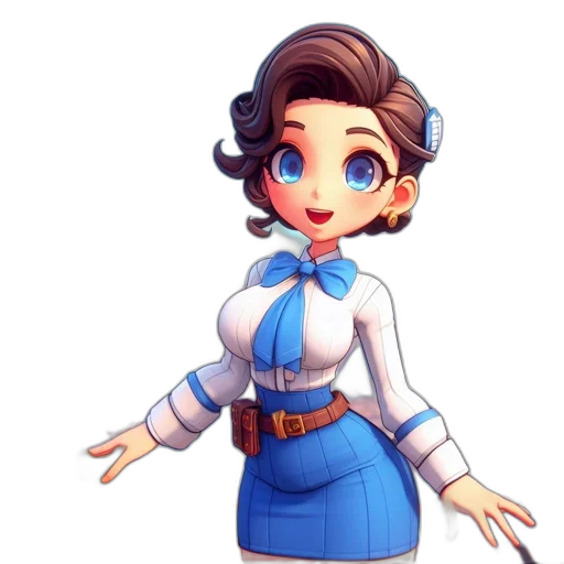 staff, dress, robot, concept art transparent PNG cut-out