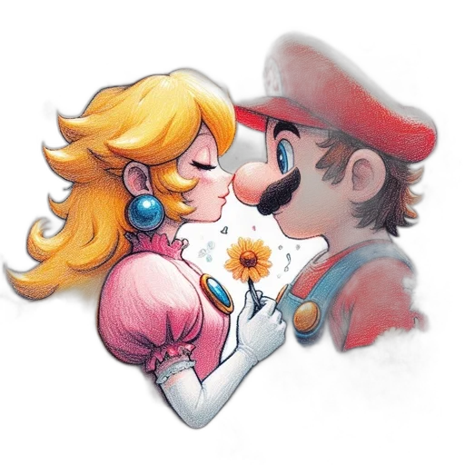 crown, flower, hat, watercolor transparent PNG cut-out
