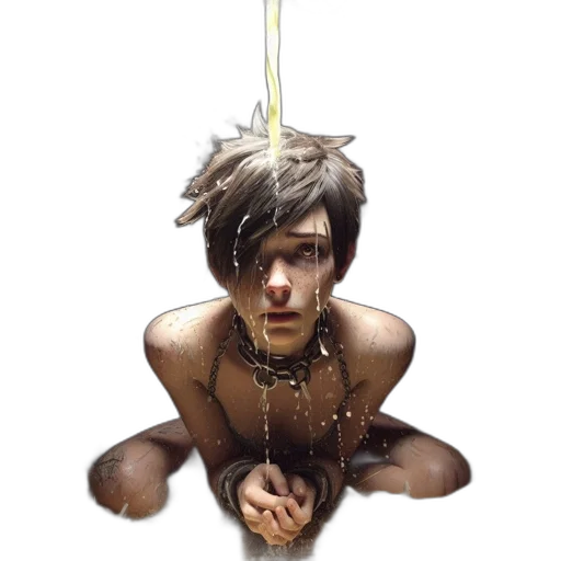 jewelry, staff, creature, hair transparent PNG cut-out