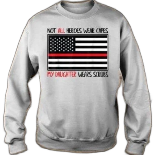white, sweater, graphic, american transparent PNG cut-out