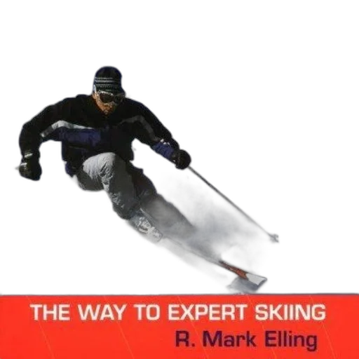 all-mountain, skier, book, cover transparent PNG cut-out
