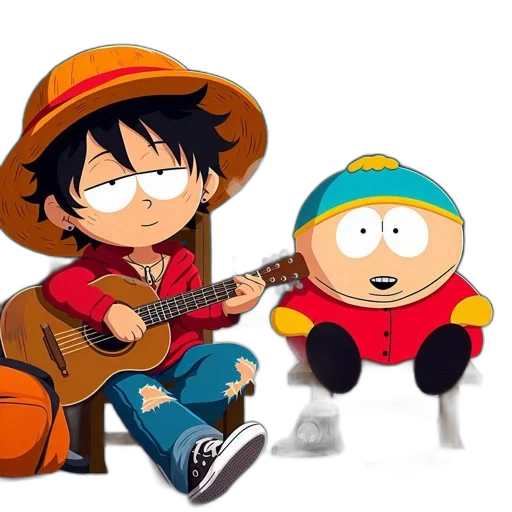 hat, jacket, cartoon, concept art transparent PNG cut-out