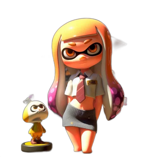 dress, staff, weapon, animal transparent PNG cut-out
