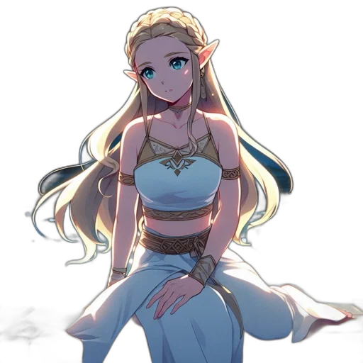 dress, crown, staff, dragon transparent PNG cut-out