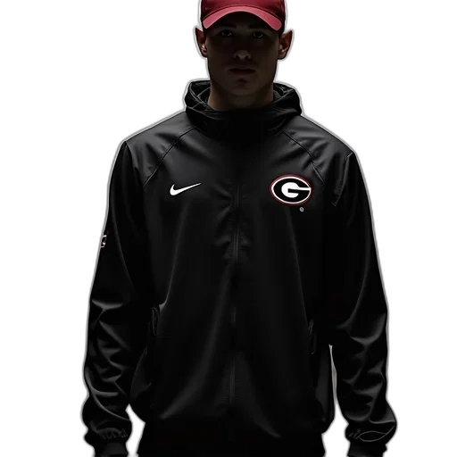 jacket, staff, nike, georgia transparent PNG cut-out