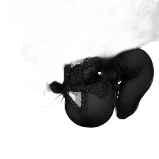 mask, hat, dress, umbrella transparent PNG cut-out