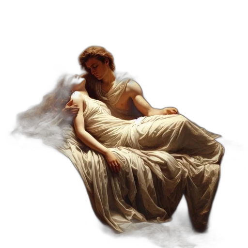 dress, photorealistic, oil painting, concept art transparent PNG cut-out