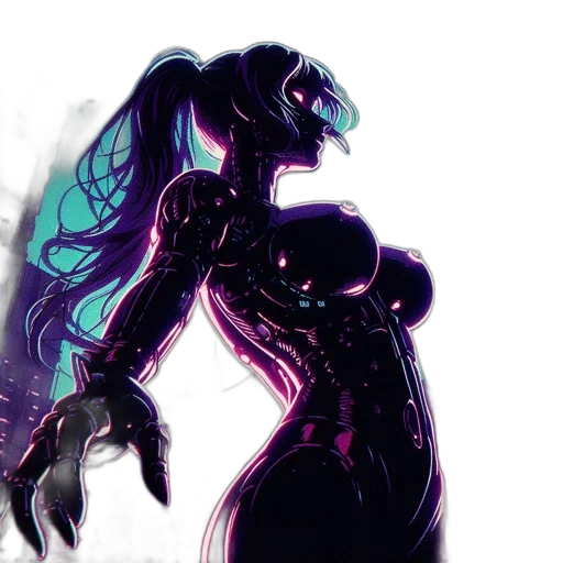 creature, robot, dragon, concept art transparent PNG cut-out