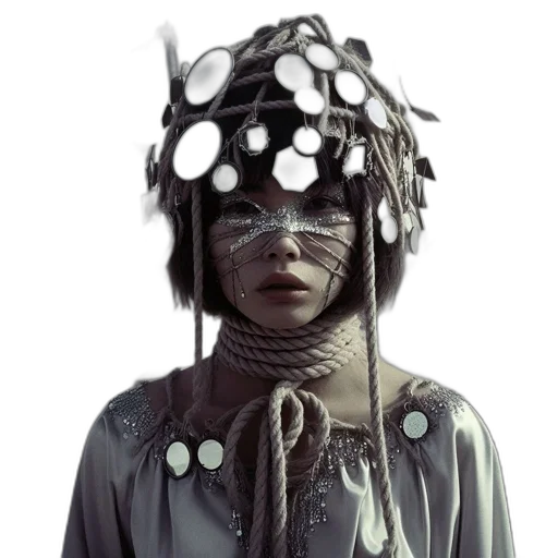 mask, hat, staff, crown transparent PNG cut-out