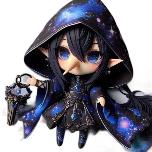 staff, weapon, fantasy art, 3d render transparent PNG cut-out