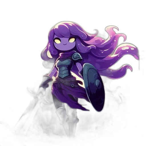 dress, sword, hair, weapon transparent PNG cut-out