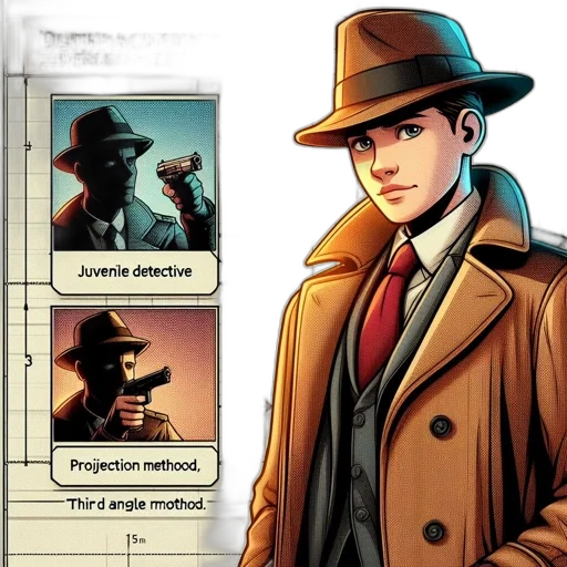 hat, jacket, comic book art, concept art transparent PNG cut-out