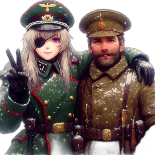 hat, weapon, staff, jacket transparent PNG cut-out