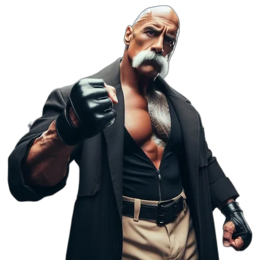 jacket, staff, concept art, muscular transparent PNG cut-out