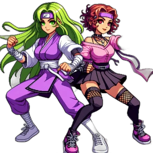 pixel art, concept art, vaporwave, cyberpunk transparent PNG cut-out