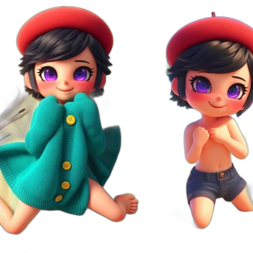 3d render, concept art, fantasy art, pixel art transparent PNG cut-out
