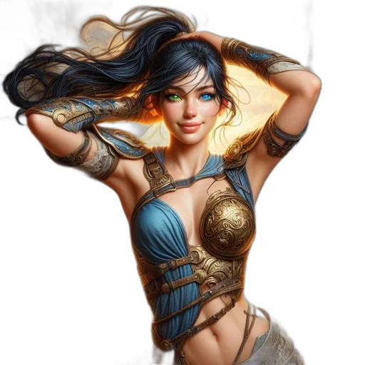 jewelry, fantasy art, concept art, comic book art transparent PNG cut-out