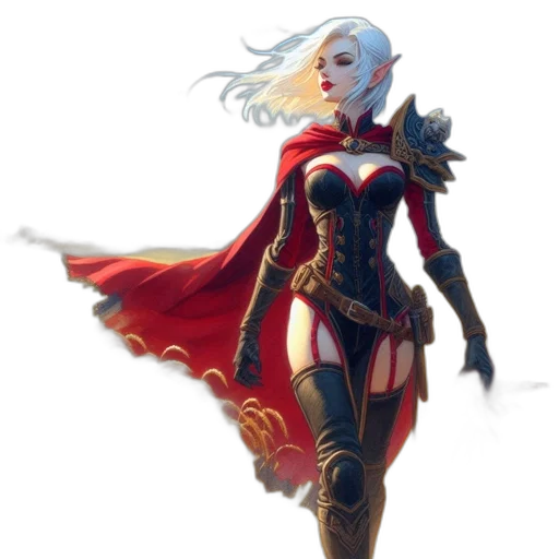 concept art, fantasy art, comic book art, pixel art transparent PNG cut-out