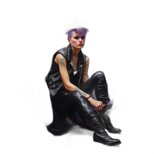 staff, jacket, shoes, creature transparent PNG cut-out