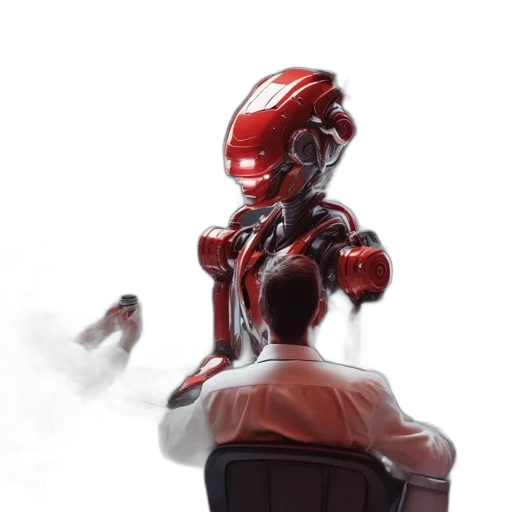 robot, weapon, concept art, comic book art transparent PNG cut-out