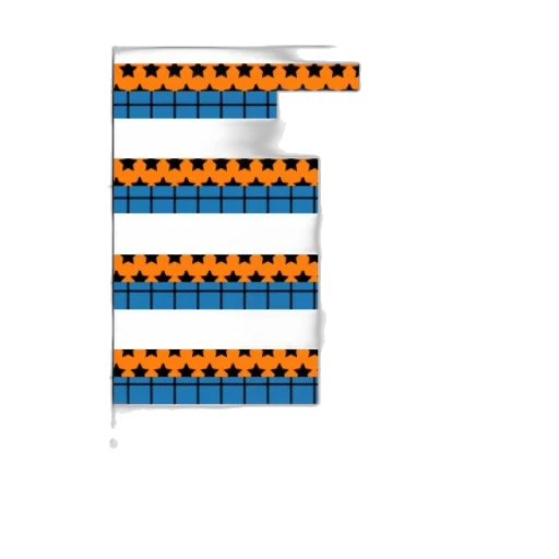 crown, pixel art, 3d render, blue transparent PNG cut-out