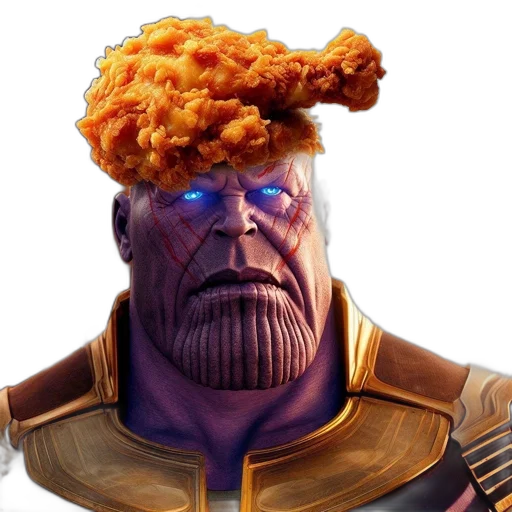 food, crown, hat, face transparent PNG cut-out