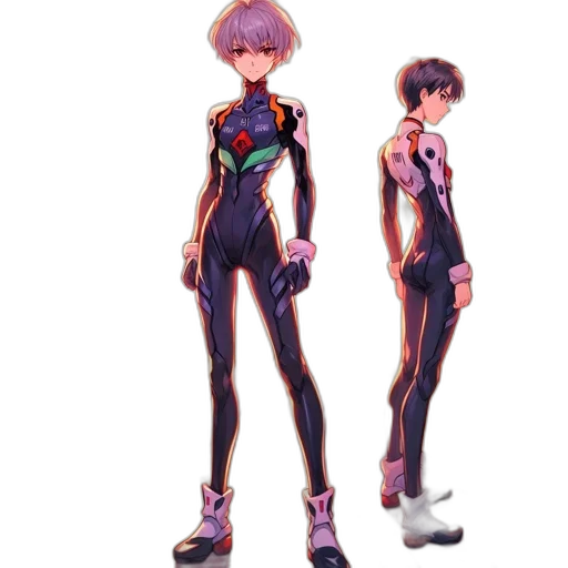 robot, jacket, concept art, cyberpunk transparent PNG cut-out