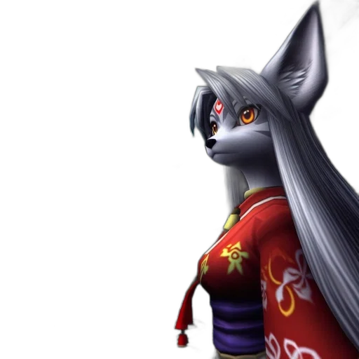 staff, dragon, animal, 3d render transparent PNG cut-out