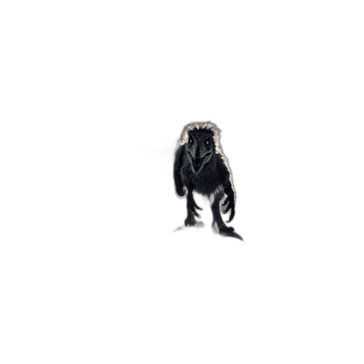 animal, creature, dragon, hair transparent PNG cut-out