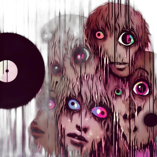 mask, face, creature, hair transparent PNG cut-out