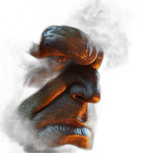 mask, face, dragon, creature transparent PNG cut-out