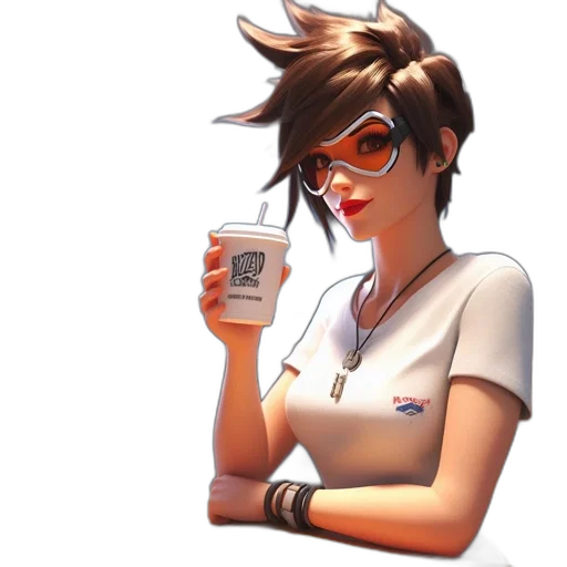 staff, robot, concept art, pixel art transparent PNG cut-out