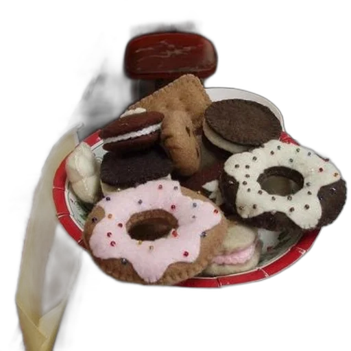 food, staff, plate, felt transparent PNG cut-out